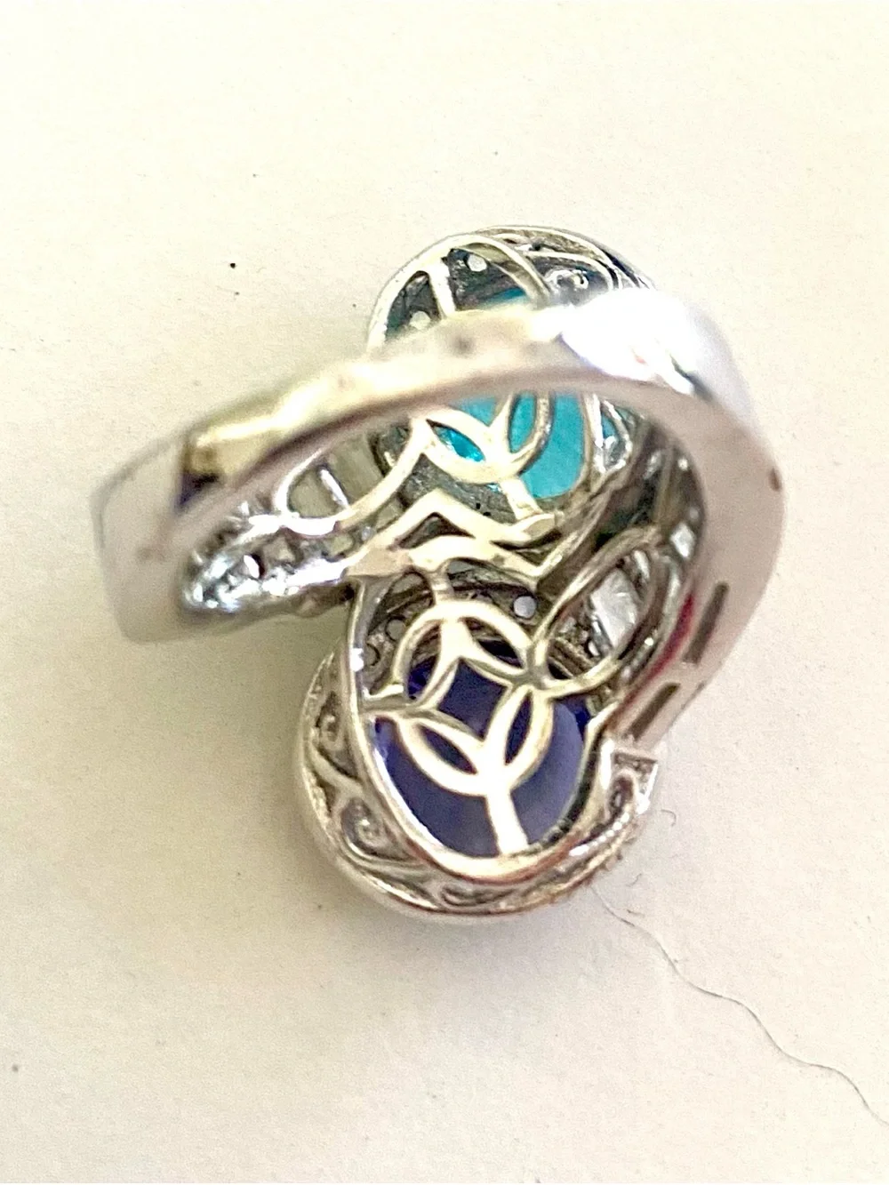 N/A blue topaz